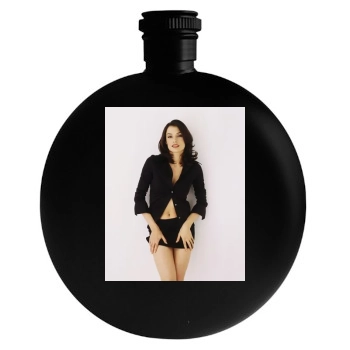 Famke Janssen Round Flask