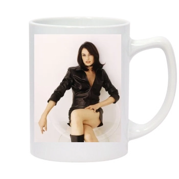 Famke Janssen 14oz White Statesman Mug