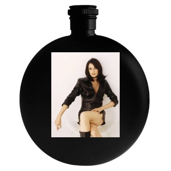 Famke Janssen Round Flask