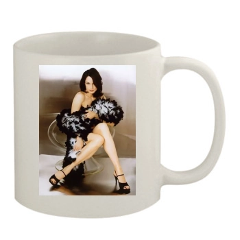 Famke Janssen 11oz White Mug