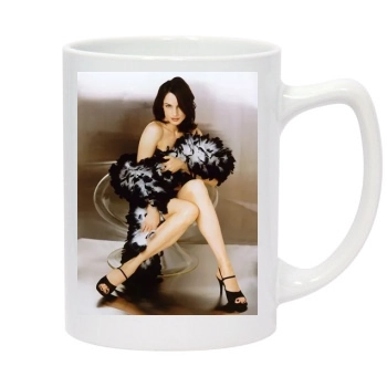 Famke Janssen 14oz White Statesman Mug