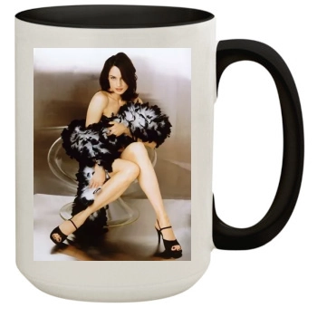 Famke Janssen 15oz Colored Inner & Handle Mug