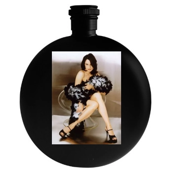 Famke Janssen Round Flask