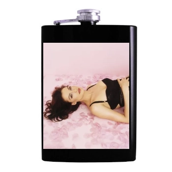 Famke Janssen Hip Flask