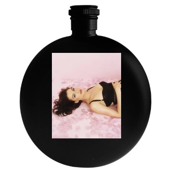 Famke Janssen Round Flask