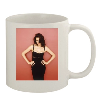 Famke Janssen 11oz White Mug