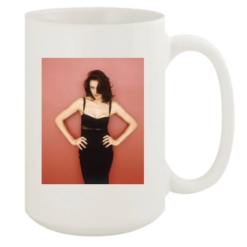 Famke Janssen 15oz White Mug