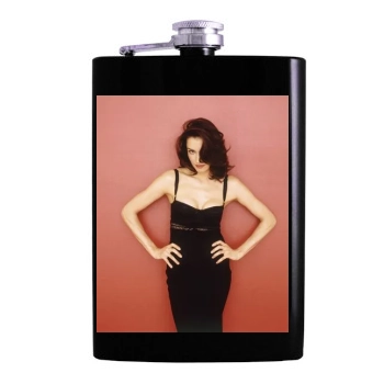 Famke Janssen Hip Flask