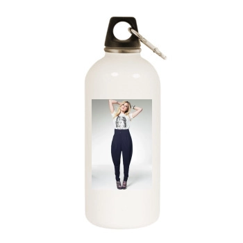 Fearne Cotton White Water Bottle With Carabiner