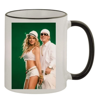 Fergie 11oz Colored Rim & Handle Mug