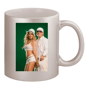 Fergie 11oz Metallic Silver Mug