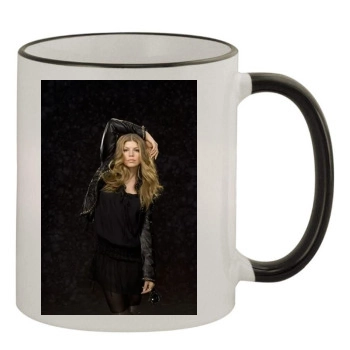 Fergie 11oz Colored Rim & Handle Mug