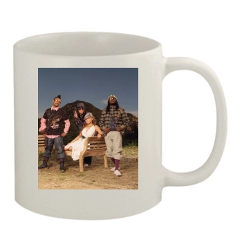 Fergie and The Black Eyed Peas 11oz White Mug