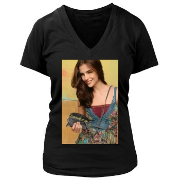 Fernanda Prada Women's Deep V-Neck TShirt