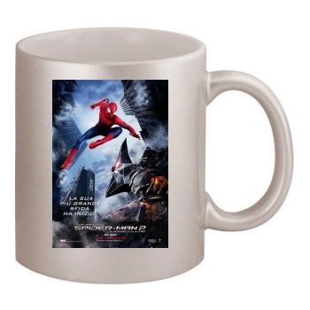 The Amazing Spider-Man 2 (2014) 11oz Metallic Silver Mug