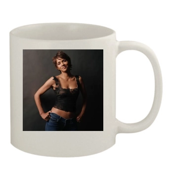 Halle Berry 11oz White Mug