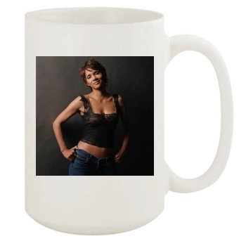 Halle Berry 15oz White Mug