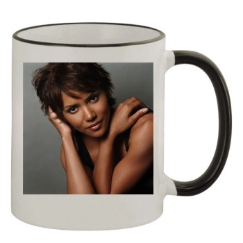 Halle Berry 11oz Colored Rim & Handle Mug