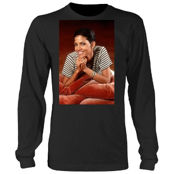 Halle Berry Men's Heavy Long Sleeve TShirt