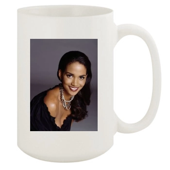 Halle Berry 15oz White Mug