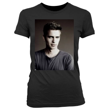 Hayden Christensen Women's Junior Cut Crewneck T-Shirt