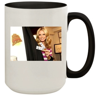 Heidi Klum 15oz Colored Inner & Handle Mug