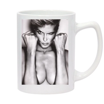 Heidi Klum 14oz White Statesman Mug