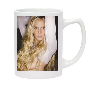 Heidi Klum 14oz White Statesman Mug