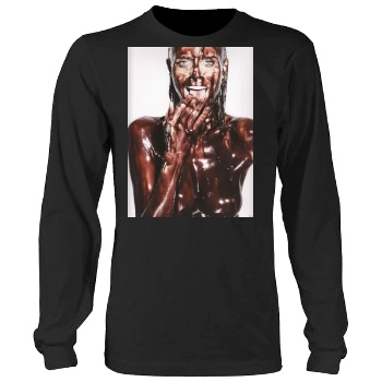 Heidi Klum Men's Heavy Long Sleeve TShirt