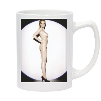 Heidi Klum 14oz White Statesman Mug