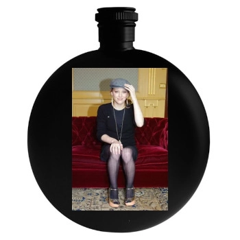 Hilary Duff Round Flask