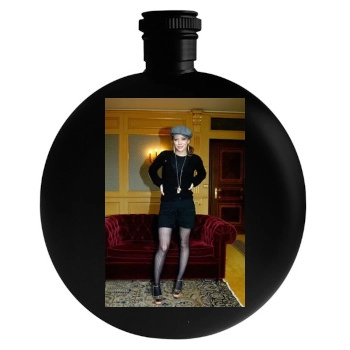 Hilary Duff Round Flask