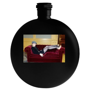 Hilary Duff Round Flask