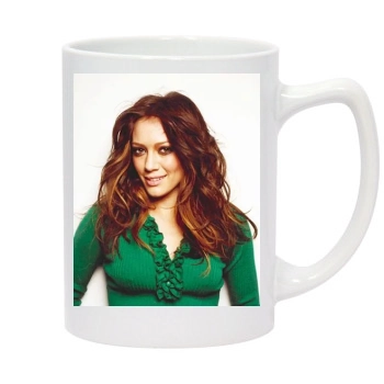 Hilary Duff 14oz White Statesman Mug