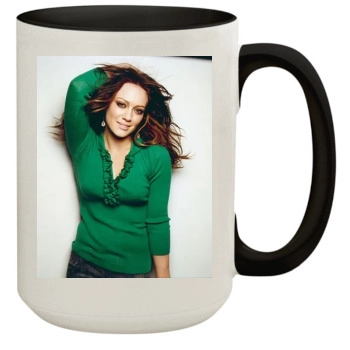 Hilary Duff 15oz Colored Inner & Handle Mug