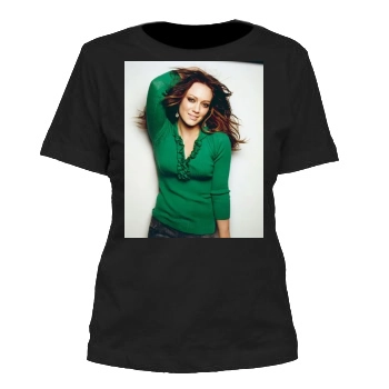 Hilary Duff Women's Cut T-Shirt