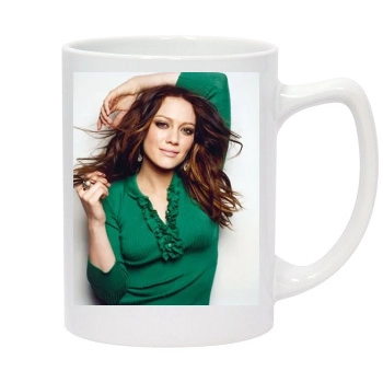 Hilary Duff 14oz White Statesman Mug