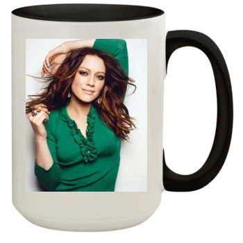 Hilary Duff 15oz Colored Inner & Handle Mug