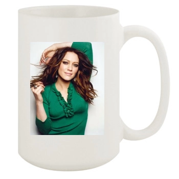 Hilary Duff 15oz White Mug