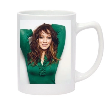 Hilary Duff 14oz White Statesman Mug