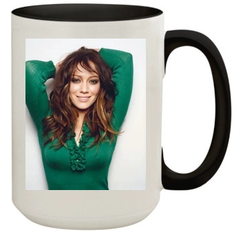 Hilary Duff 15oz Colored Inner & Handle Mug