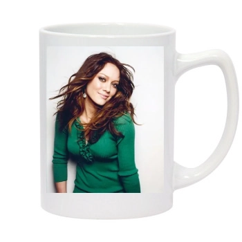 Hilary Duff 14oz White Statesman Mug