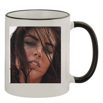 Hilary Rhoda 11oz Colored Rim & Handle Mug