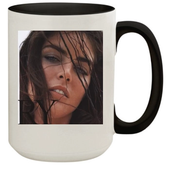 Hilary Rhoda 15oz Colored Inner & Handle Mug