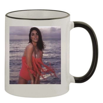 Hilary Rhoda 11oz Colored Rim & Handle Mug