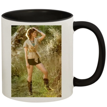 Hilary Swank 11oz Colored Inner & Handle Mug