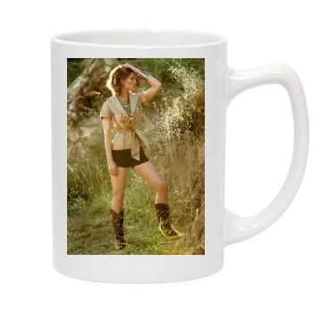 Hilary Swank 14oz White Statesman Mug