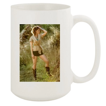 Hilary Swank 15oz White Mug