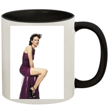 Hilary Swank 11oz Colored Inner & Handle Mug