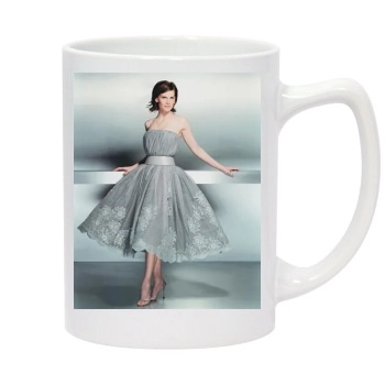 Hilary Swank 14oz White Statesman Mug